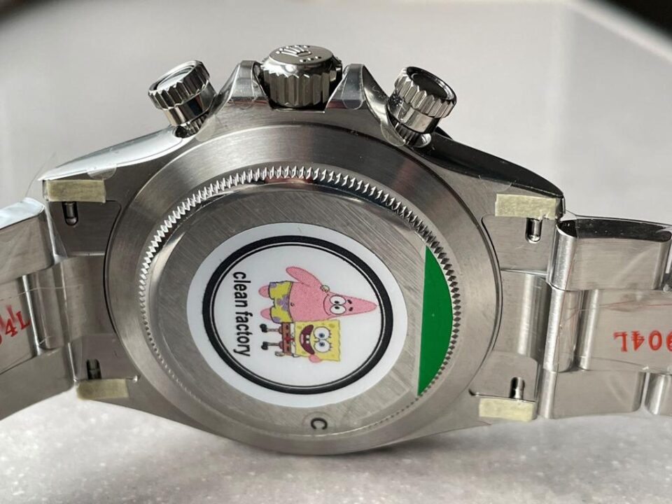 Daytona 116500 1:1 PANDA Best Edition CF 904L SS Case and Bracelet BLACK Dial CLEAN FACTORY - Image 17