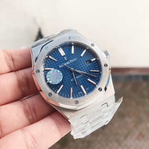 Royal Oak 41mm 15400 SS ZF Best Edition Blue Textured Dial on SS Bracelet A3120