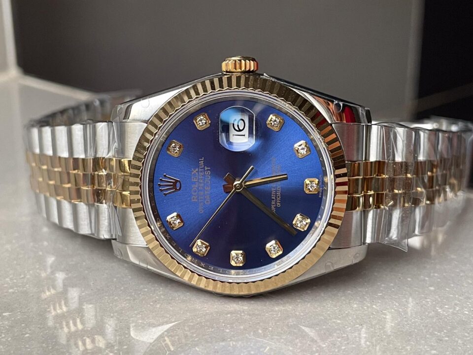 DateJust 31mm Ladies 278289 BPF Blue /gold Dial 316L steel A2836 movement - Image 2