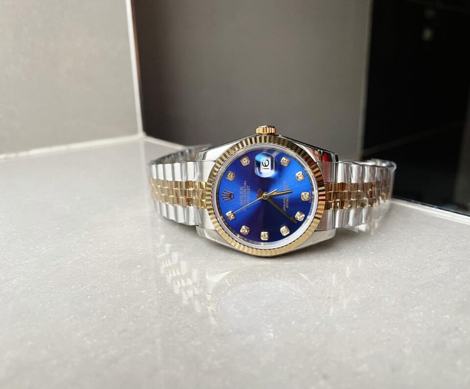 DateJust 31mm Ladies 278289 BPF Blue /gold Dial 316L steel A2836 movement - Image 3