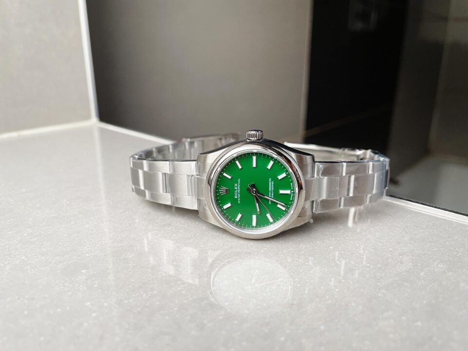 Oyster Perpetual 31mm 277200 EWF Best Edition GREEN Dial on SS Bracelet 6T15 - Image 5