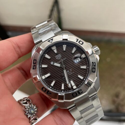 OGF AQUARACER CALIBRE 5 BROWN face SS ceramic bezel SS strap