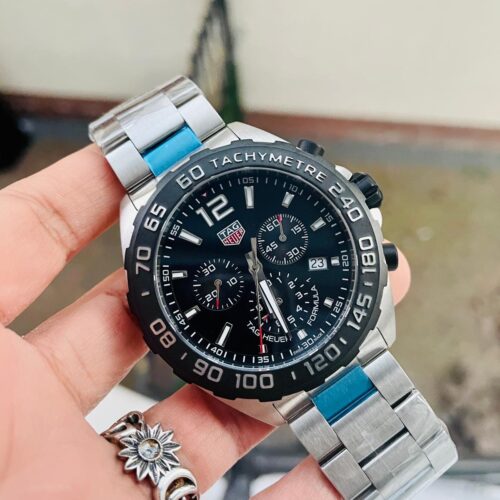 TAG Formula 1 BLACK DIAL STAINLESS STEEL STRAP QUARTZ MOVEMENT