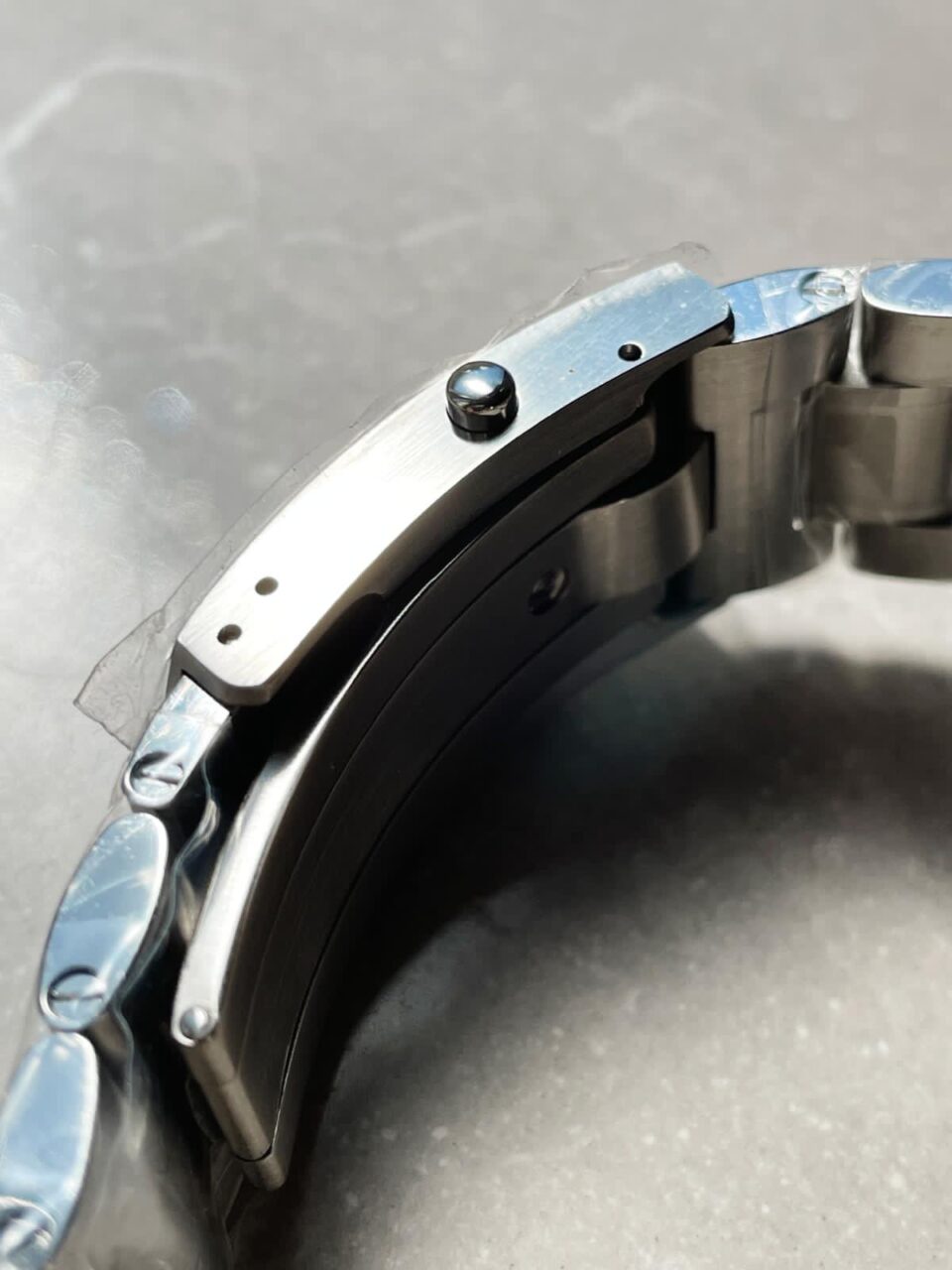 Speedmaster MoonWatch SS Sapphire Crystal Black Dial on SS Bracelet Manual Winding Chrono Movement - Image 11