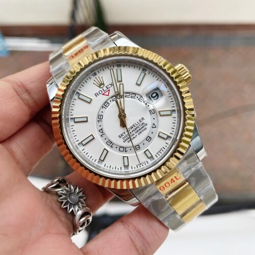 Sky-Dweller 326934 SS Noob 1:1 Best Edition White Dial on SG SS Bracelet A23J  £330.00