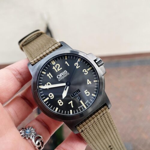BC3 Advanced Day-Date 42mm Steel Grey PVD 735 7641 4263 Auto (2021) oris
