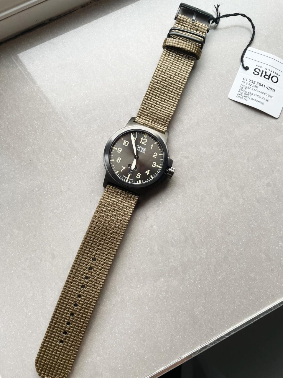 BC3 Advanced Day-Date 42mm Steel Grey PVD 735 7641 4263 Auto (2021) oris - Image 3