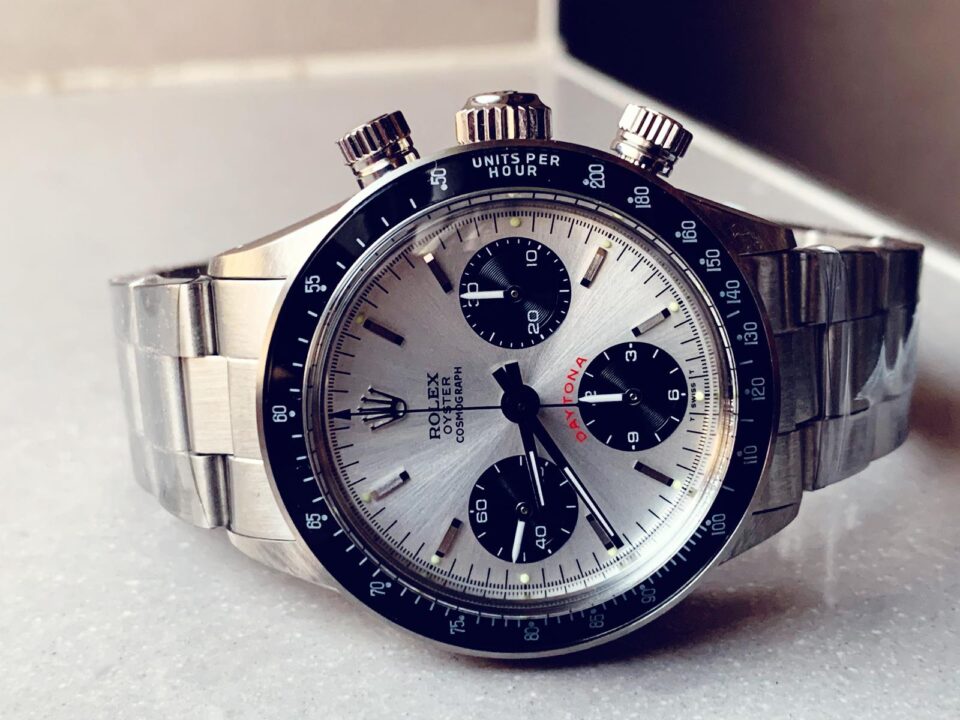 VINTAGE Daytona 6263 SS White Dial 2 on Bracelet Venus 75 - Image 3