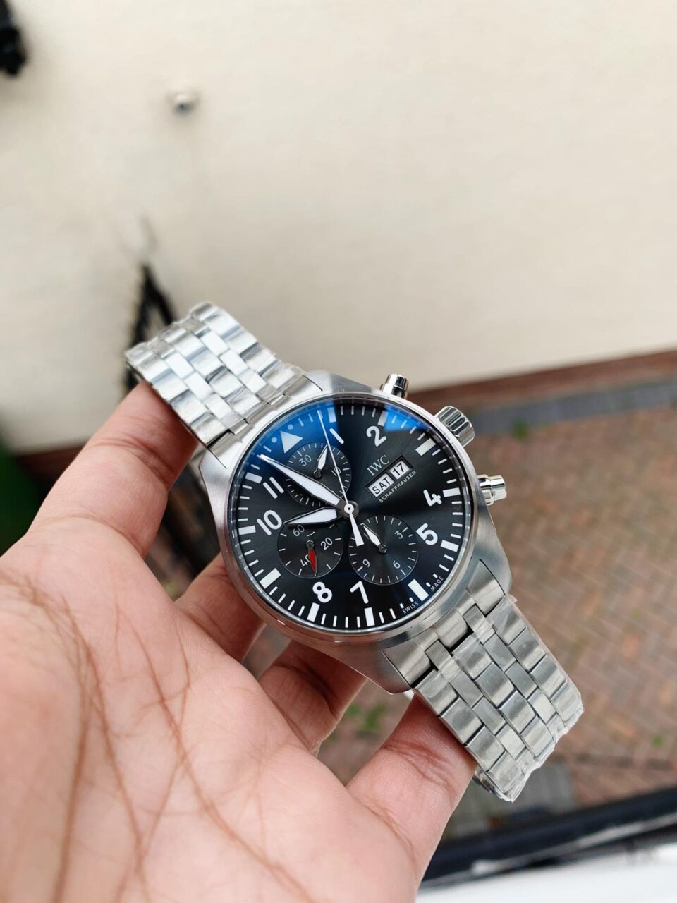 Pilot Chrono IW377717 "Le Petit Prince" 2016 V6F 1:1 Best Edition on New SS Bracelet A7750