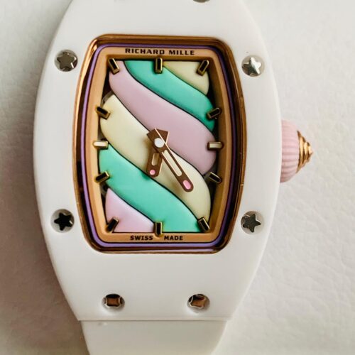 RM07-03 Candy Watch OXF Best Edition Colourful Dial on White Rubber Strap MIYOTA 6T51