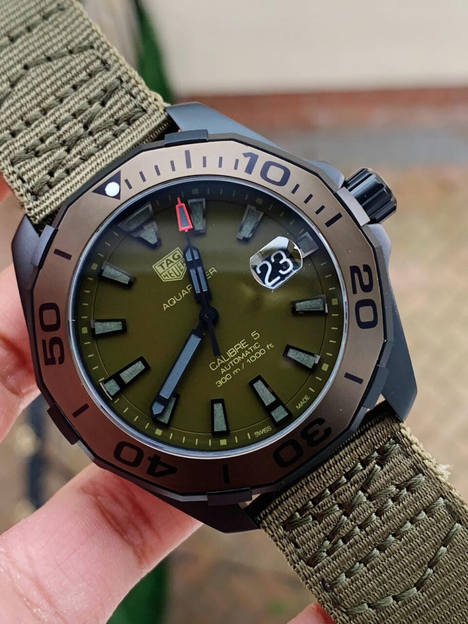 AQUA RACER CAL-5 MILITRY SW200 REAL SWISS MOVEMENT, ORIGINAL FACTORY - Image 5