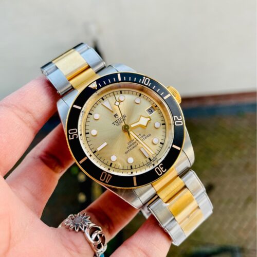 Heritage Black Bay S&G 2018 ZF 1:1 Best Edition YG Dial on SS/YG Bracelet A2824