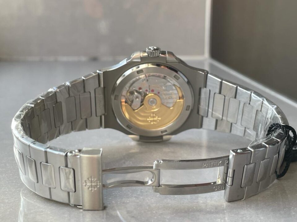 Nautilus 5711 PPF 1:1 Best Edition Gray Textured Dial on SS Bracelet 324CS - Image 8