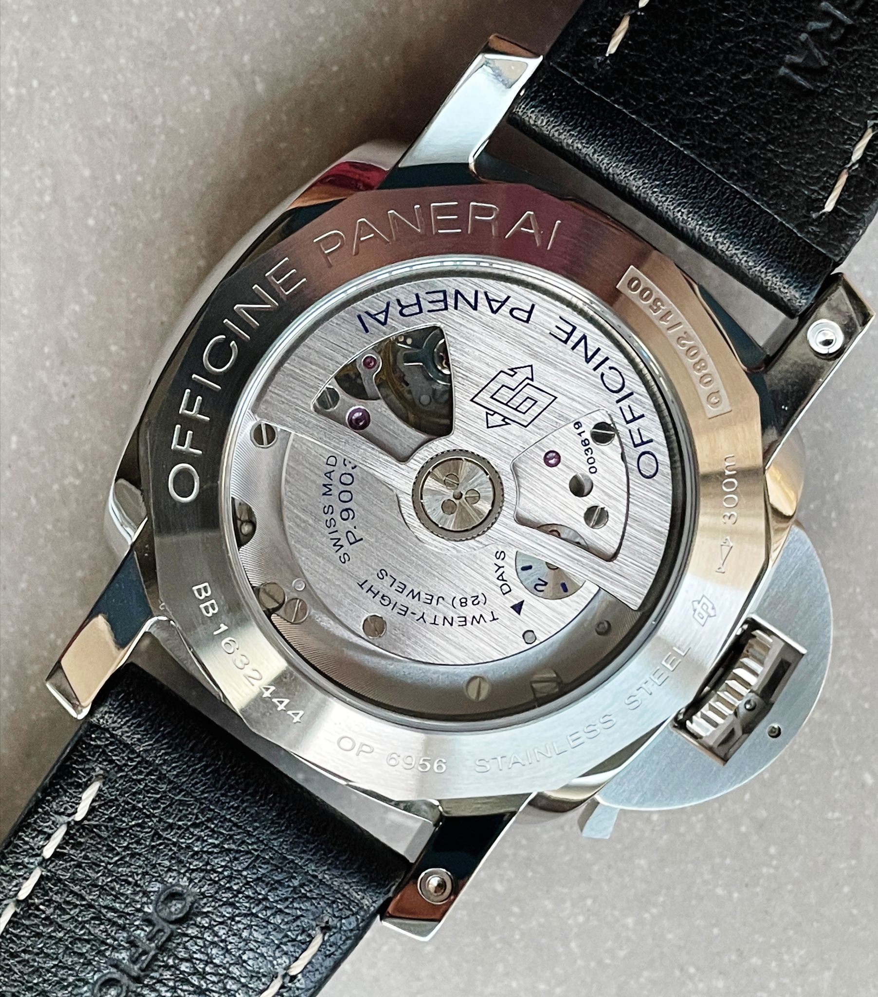 PAM531 Q VSF 1:1 BEST EDITION ON BLACK LEATHER STRAP P.9003 SCG MOVEMENT V2 - Image 13