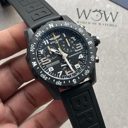 Endurance pro OGF 44mm Army black dial black Rubber Strap quartz movement