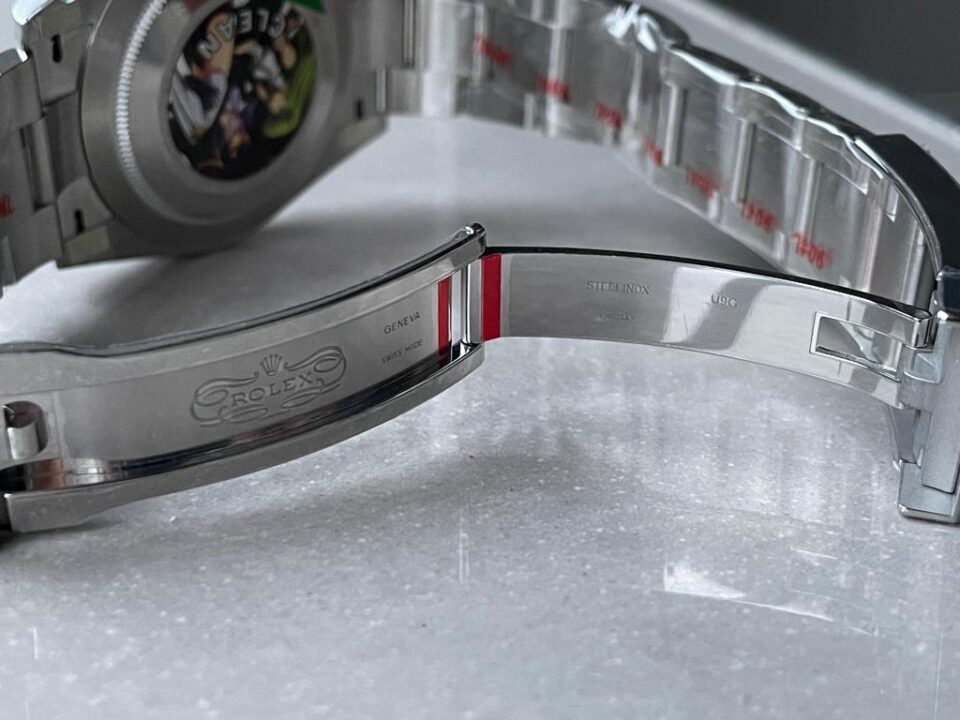 Oyster Perpetual 41mm 124300 celebration 904L SS Bubbles Dial on SS Oyster Bracelet Clean VR3230 - Image 12