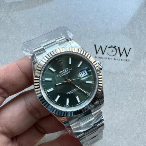 DateJust 41 SS 126234 VSF 1:1 Best Edition 904L Steel Green Dial on Oyester Bracelet VS3235