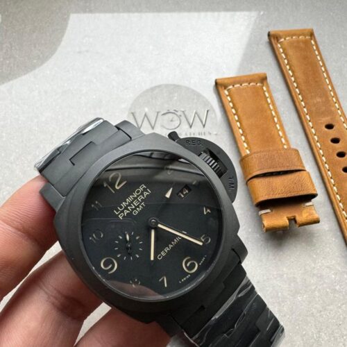 PAM438 O Real Ceramic VSF 1:1 Best Edition on Ceramic Bracelet P9001/B V2