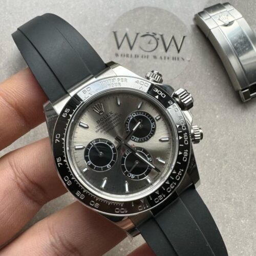 AR+F Daytona 126519 1:1 Best Edition Gray Dial on Oysterflex Rubber Strap SA4131