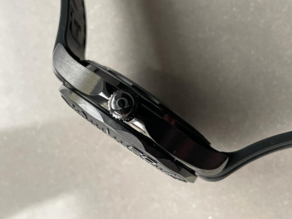 VSF Seamaster Diver Ghost 300m CER Black Dial Black Dots on Rubber Strap Asia 8806 - Image 6
