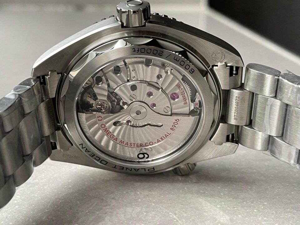 VSF Planet Ocean 600M ‘Tai Chi’ GMT 43.5mm 1:1 Best Edition Black/White Ceramic Bezel and Dial on SS Bracelet A8906 - Image 11