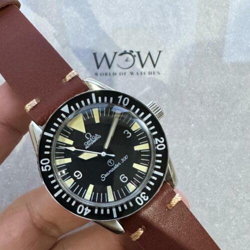 Omega Vintage Seamaster 300 Military Date Automatic Mens Watch