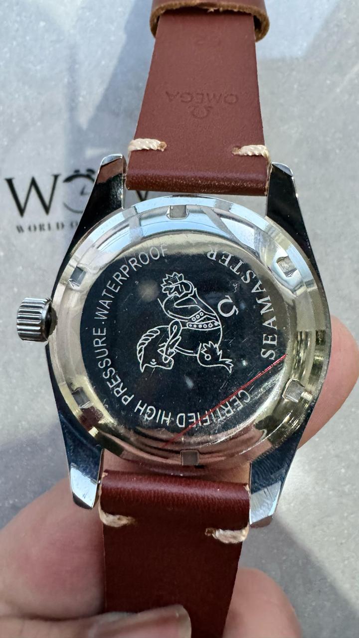 Omega Vintage Seamaster 300 Military Date Automatic Mens Watch - Image 6