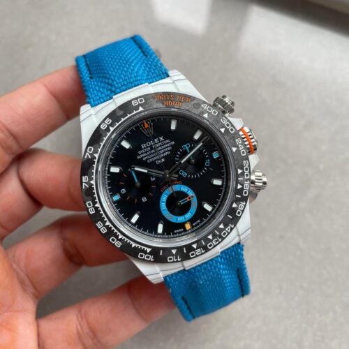 DIW Factory Daytona diw factory NTPT Carbon fibre Blue Strap