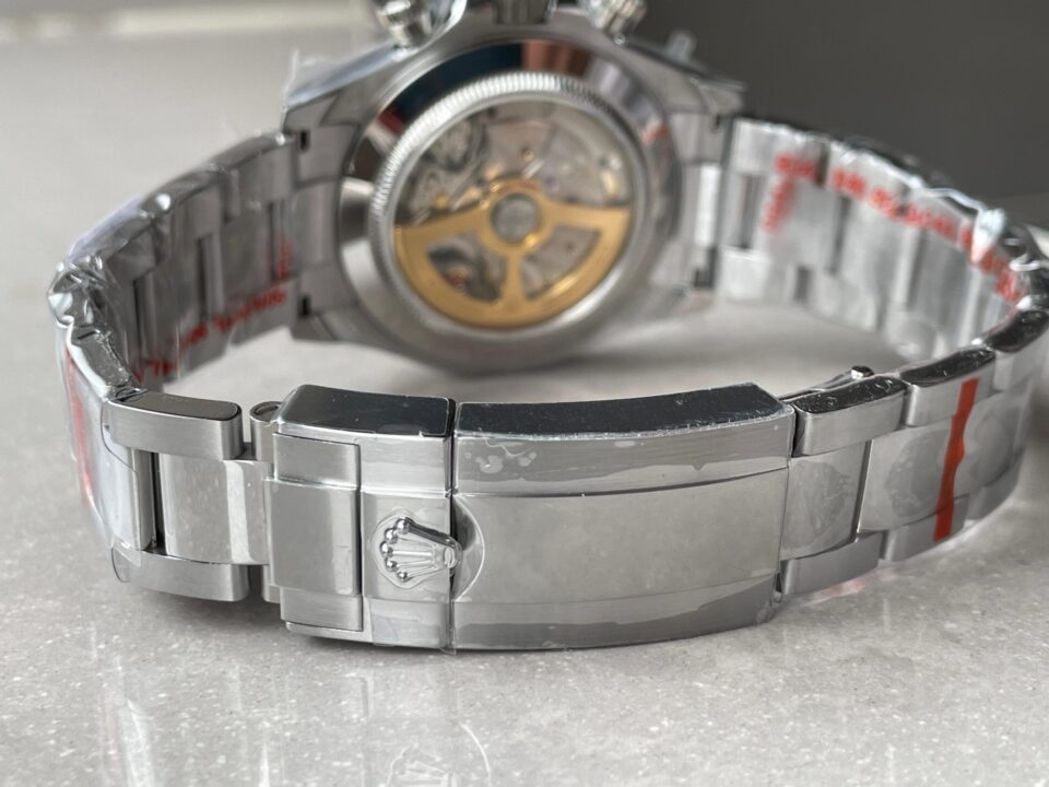 QF 2023 Daytona 126506 QF 1:1 Best Edition 904L Steel Ice Blue Dial on SS Bracelet SA4131 tungsten steel - Image 7