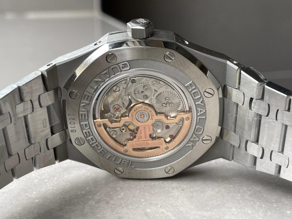 Royal Oak 41mm Perpetual Calendar 26574 SS APSF1:1 Best Edition Blue Dial on SS Bracelet A5134 - Image 10