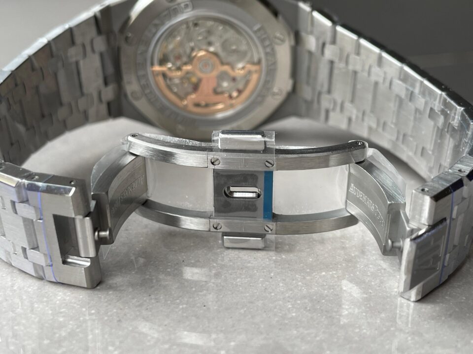 Royal Oak 41mm Perpetual Calendar 26574 SS APSF1:1 Best Edition Blue Dial on SS Bracelet A5134 - Image 14