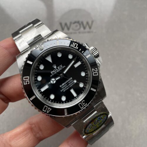Submariner 124060LN 904L SS Black Dial on SS Bracelet CLEAN VR3230