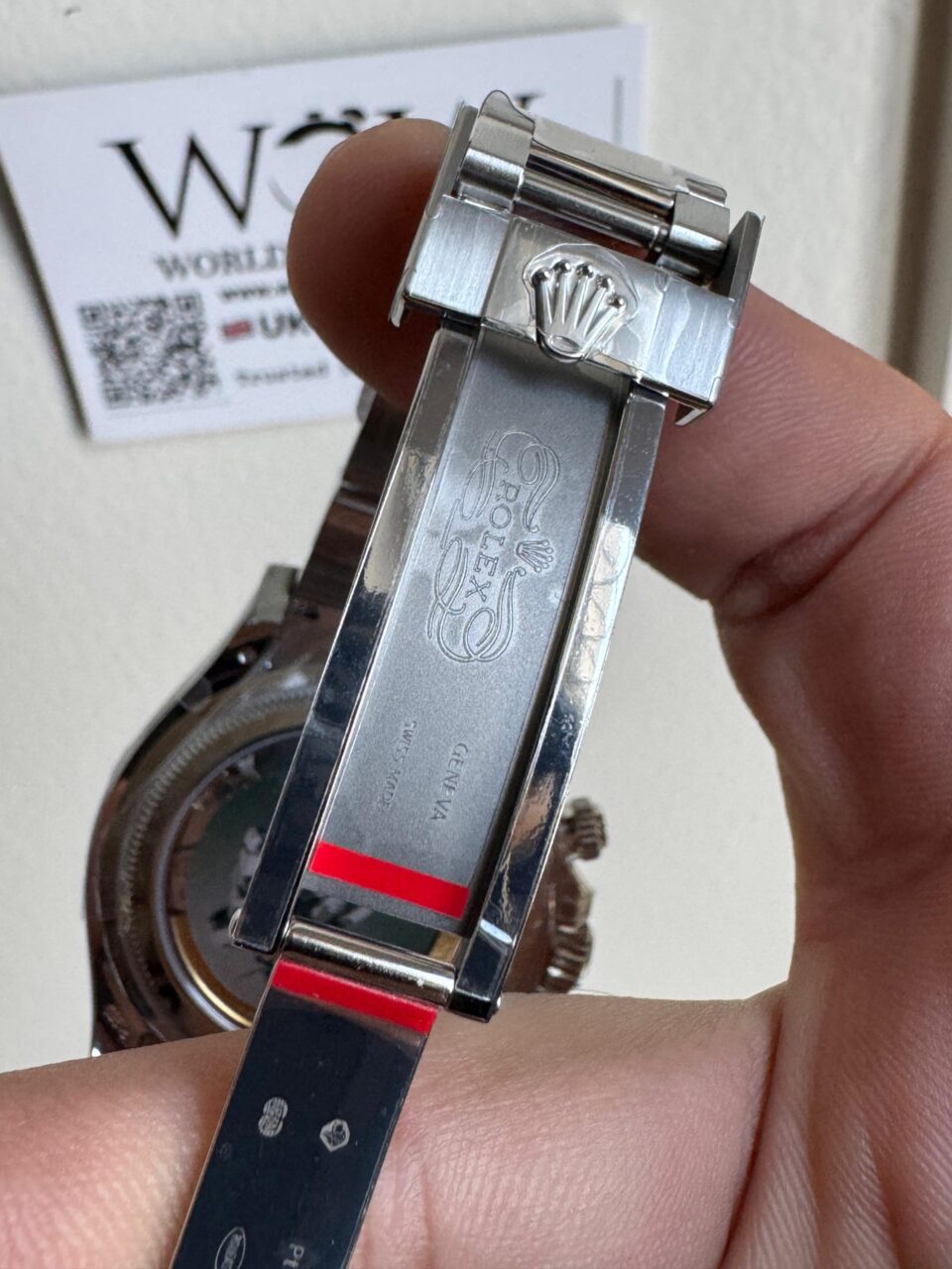 Daytona 126506 904L SS Ice Blue open back on SS Bracelet Clean SH4131 - Image 8