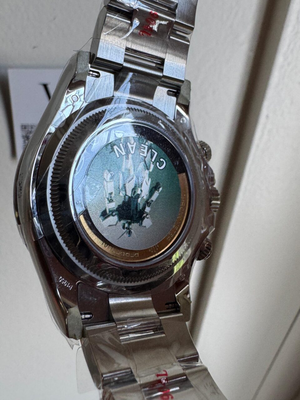 Daytona 126506 904L SS Ice Blue open back on SS Bracelet Clean SH4131 - Image 14
