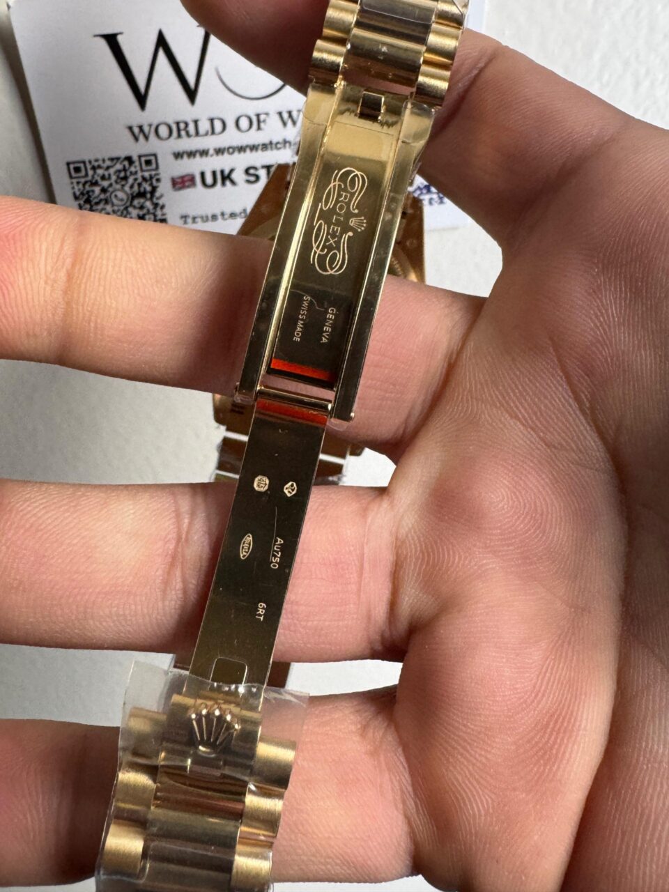 Day date 18238 QF YG 36mm 3255 Fluted bezel Onyx dial - Image 12