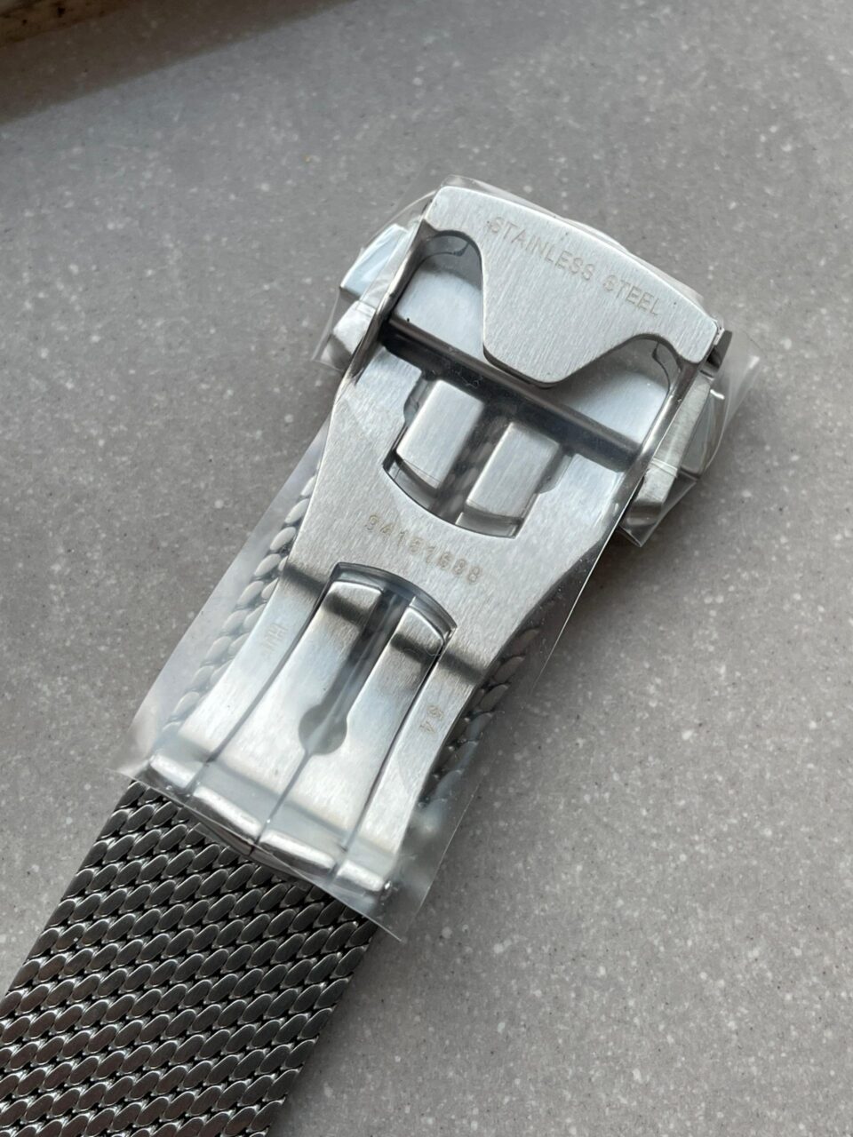 Seamaster 300M 42mm Titanium Bezel SS VSF Best Edition Gray Dial On SS Mesh Bracelet A8806 - Image 12