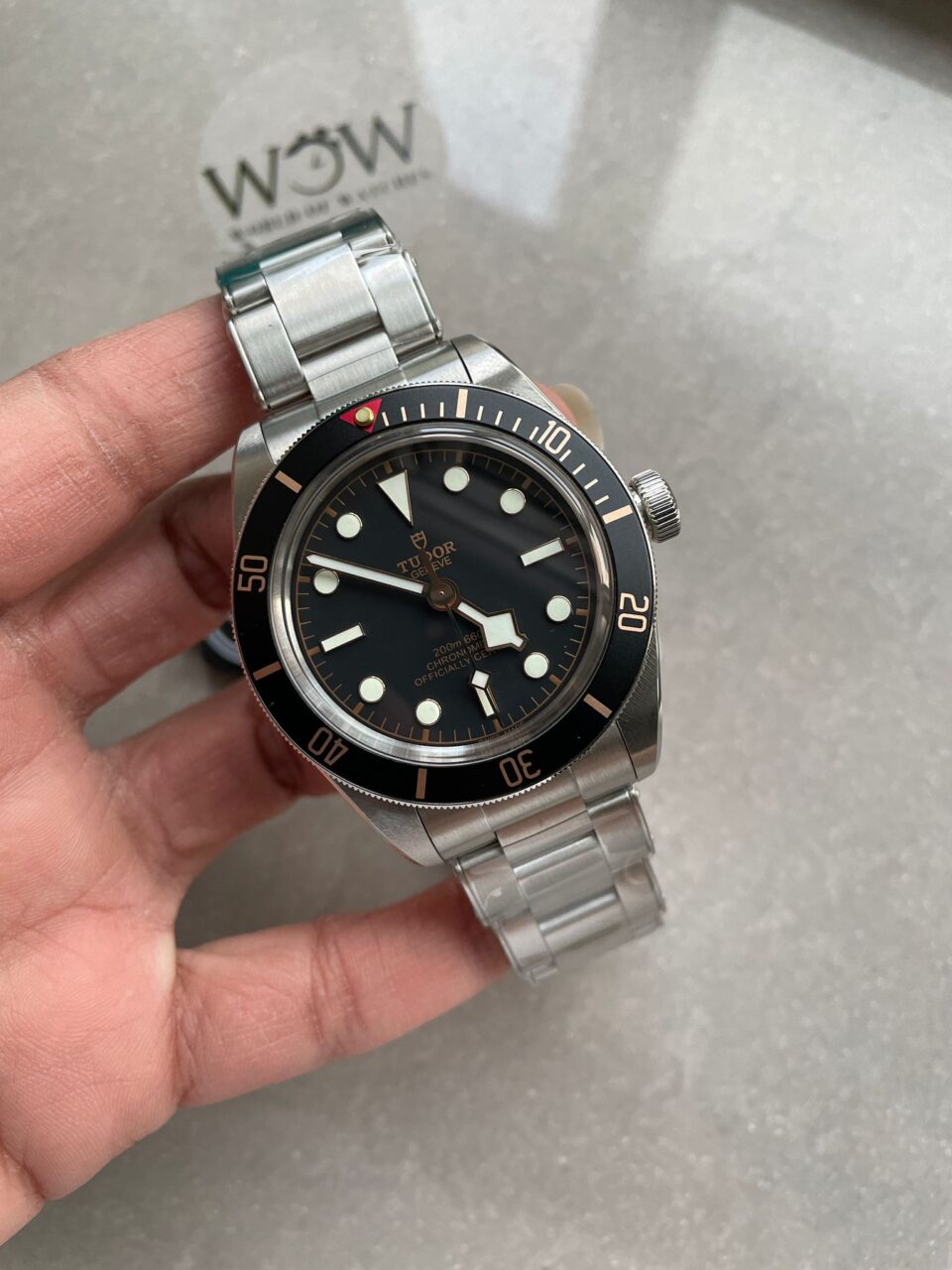 Black Bay Fifty Eight bb58 39mm SS ZF 1:1 Best Edition Black Dial on SS Bracelet A2824 - Image 5
