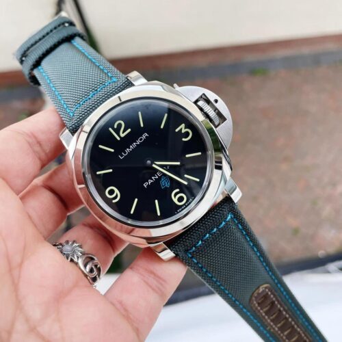 Pam 774 HW factory 6497 hand winding movement  316L steel