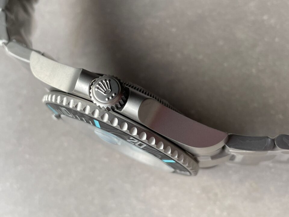 Submariner Sandblasted DIWF Best Edition Carbon Bezel Tiffany Blue Dial Dial on SS Bracelet VR3135 - Image 10
