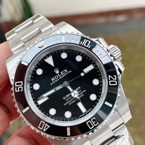 Submariner 114060 No Date Black Ceramic 904L Steel CF 1:1 Best Edition CLEAN SH3130