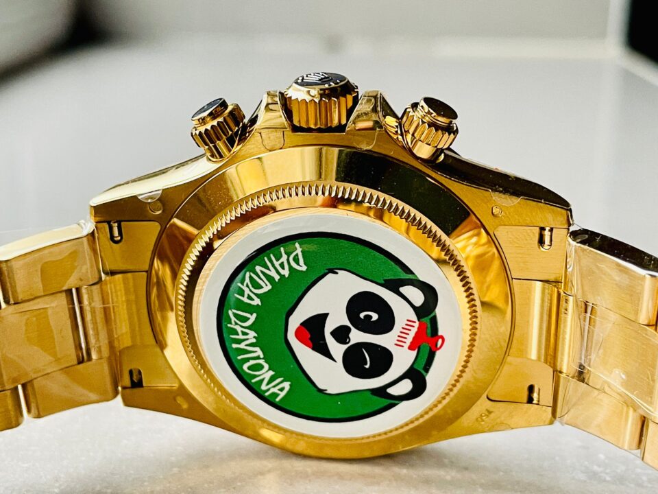 Daytona 116508 BTF 1:1 Best Edition Green Dial on YG 18K Bracelet SA4130 - Image 9