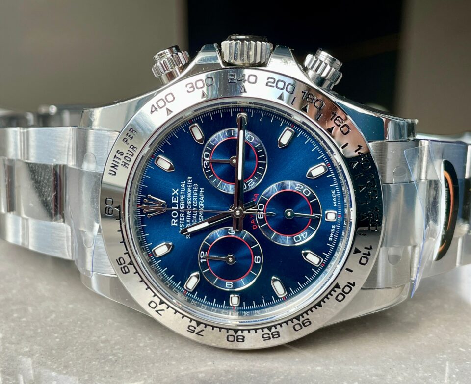 Daytona 116509 BTF 1:1 Best Edition Blue Dial on SS Bracelet SA4130 V2 - Image 6
