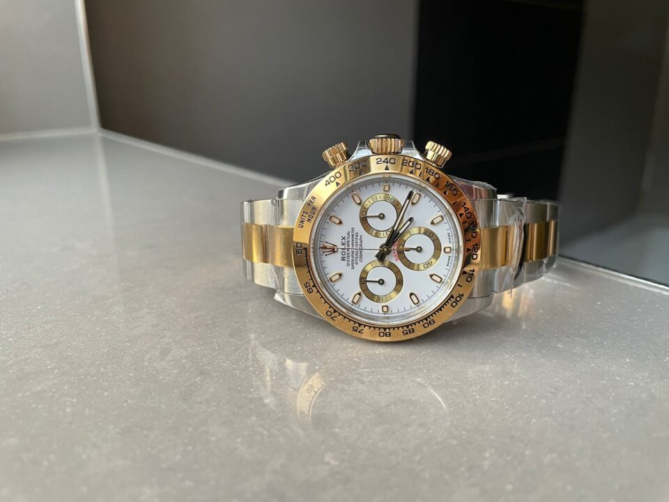 Daytona 116523 BTF SS 904L & YG Yellow Gold White Dial 4130 - Image 9