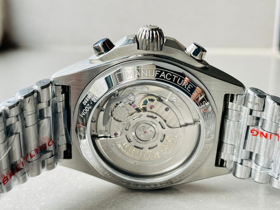 Chronomat SS  Copper dial Two Tone Bracelet Watch GF Factory 7750 movement - Image 16