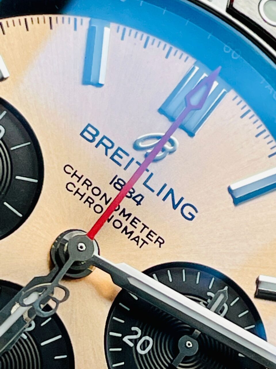 Chronomat SS  Copper dial Two Tone Bracelet Watch GF Factory 7750 movement - Image 6