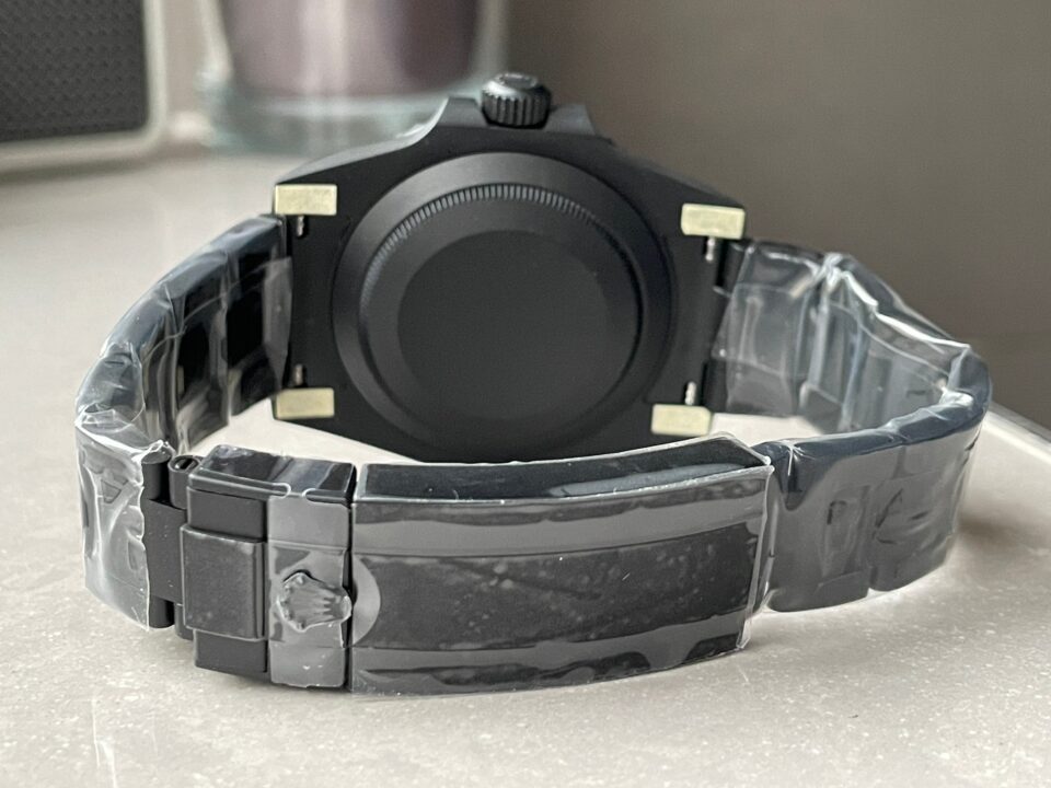 Submariner DIW "Parakeet" DLC VSF 1:1 Best Edition Black/Green Dial on DLC Bracelet VS3135 - Image 9