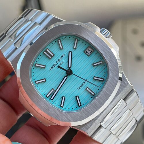 Nautilus 5711 3KF 1:1 Best Edition Tiffany Blue Dial on SS Bracelet A324 V2