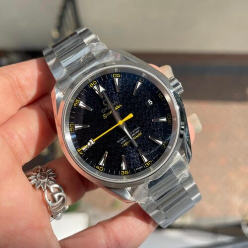 Aqua Terra 15007 Gauss VSF 1:1 Best Edition Blue Textured Dial on SS Bracelet A8507 V2