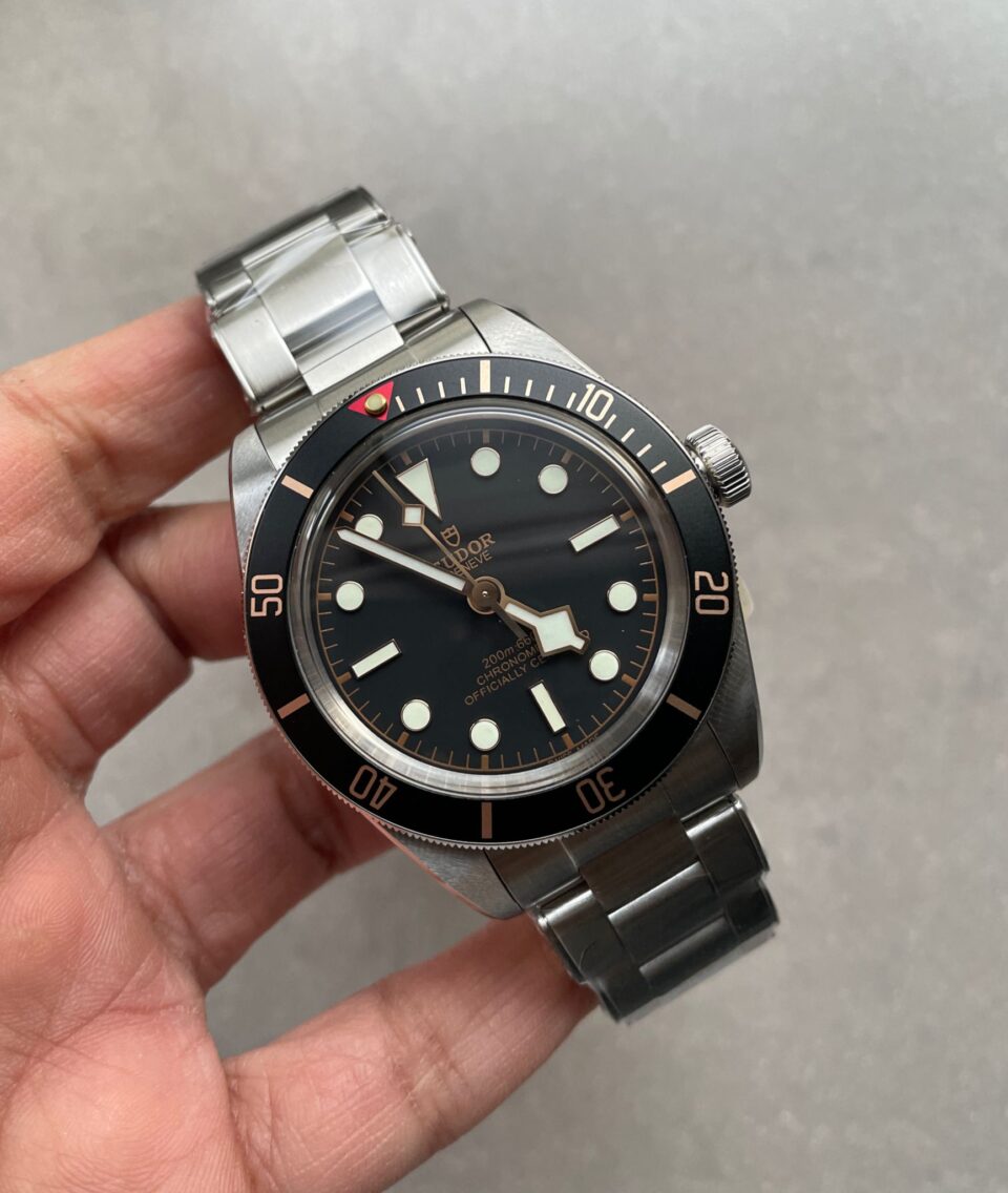 Black Bay Fifty Eight bb58 39mm SS ZF 1:1 Best Edition Black Dial on SS Bracelet A2824