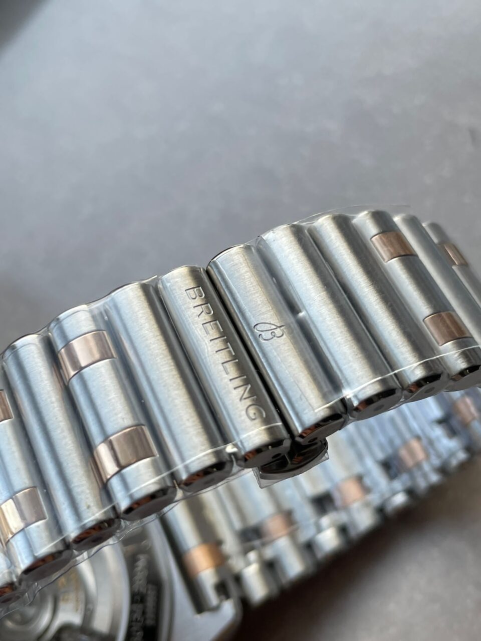 Chronomat Two Tone Bracelet Watch GF Factory 7750 movement - Image 14